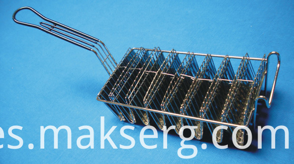 Cesta para freidora de tartas multicapa